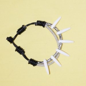 Wrapped Knot Bead Bracelet
