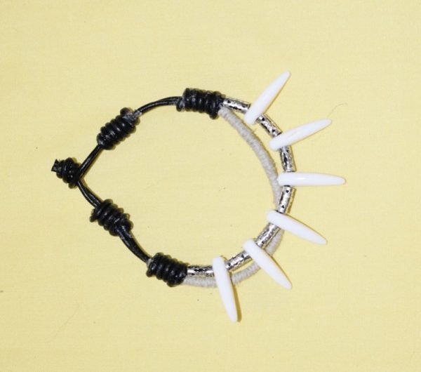 Wrapped Knot Bead Bracelet